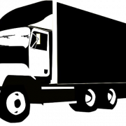 Векторный грузовик PNG изображение