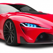 Vehicle Red Car PNG File