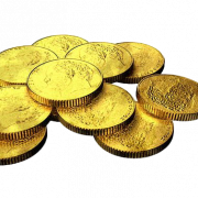 Video Game Gold Coin PNG