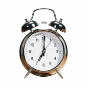 PNG de reloj de alarma vintage