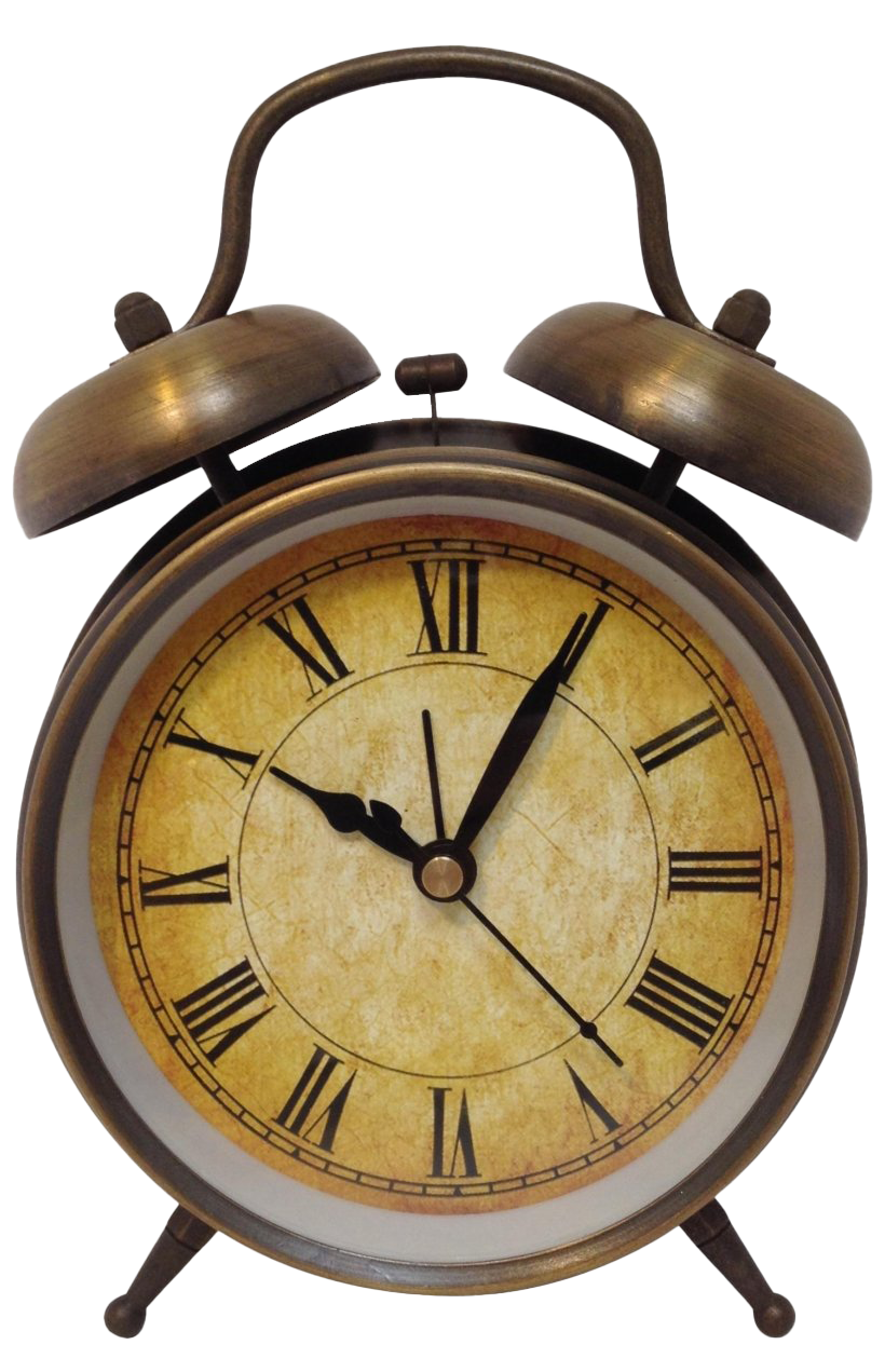 Clock de alarma vintage PNG Clipart