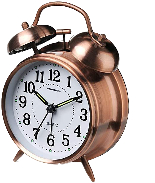 Vintage Alarm Clock PNG Free Download