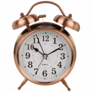 Vintage Alarm Clock PNG Picture