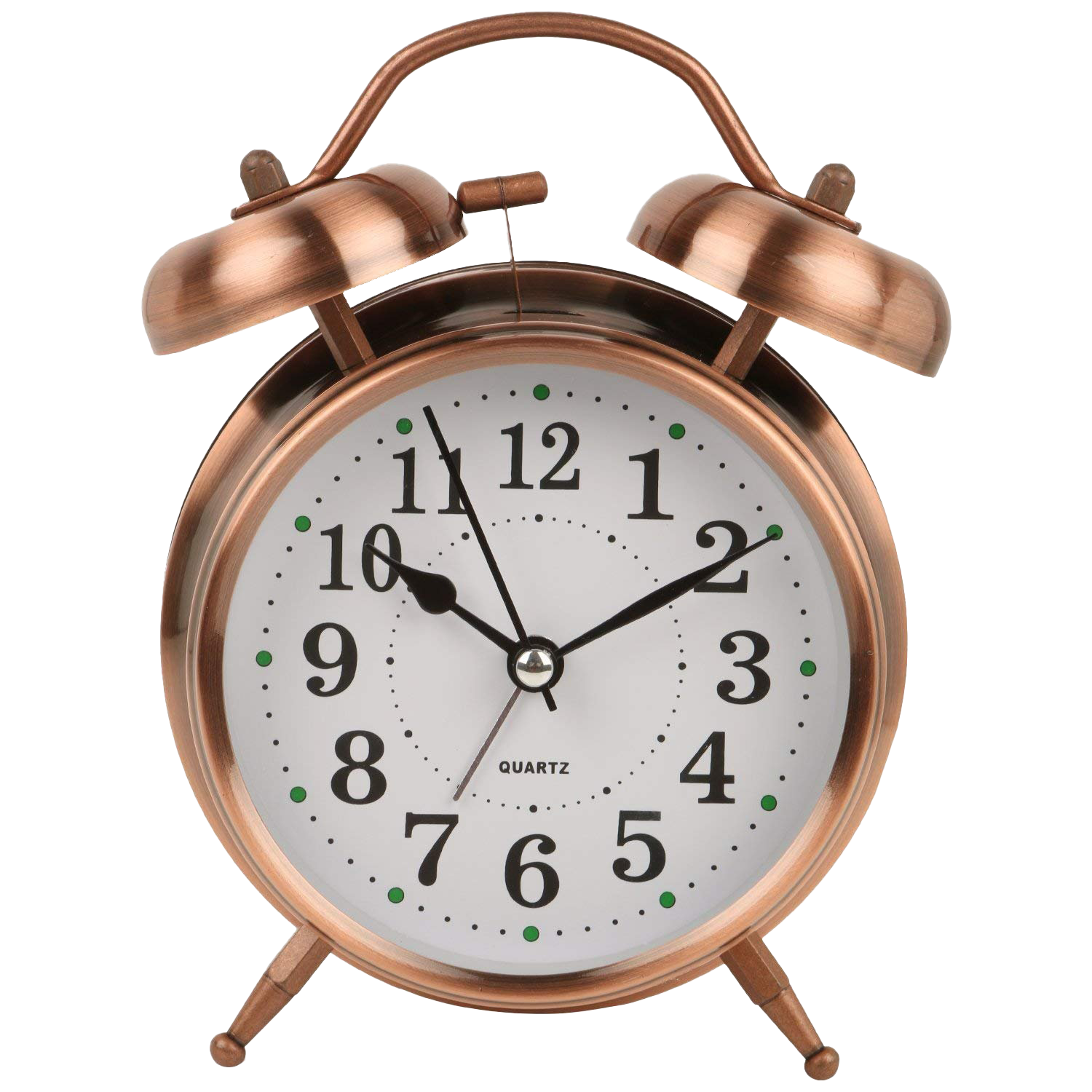 Vintage Alarm Clock PNG Picture