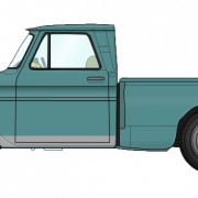 Vintage pickup truck png