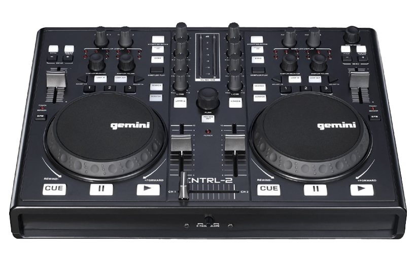 Vitrual DJ Mixer PNG Free Image