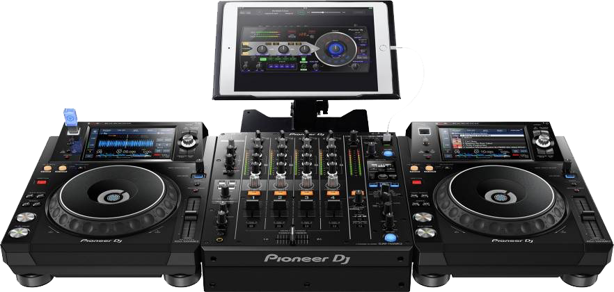Vitrual DJ Mixer Transparent