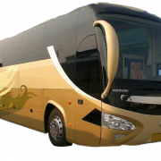 Volvo Tourist Bus PNG Free Download
