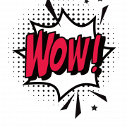 WOW PNG Free Download