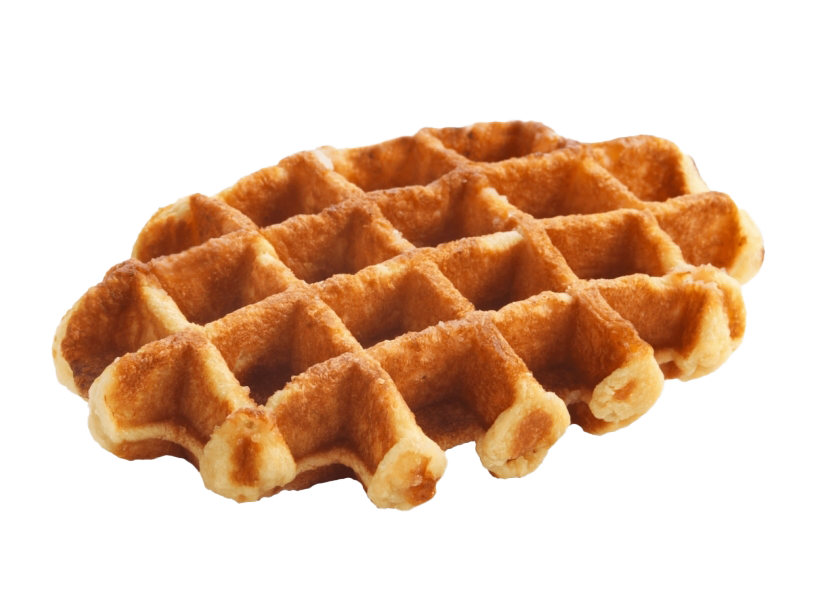 Waffle şeffaf