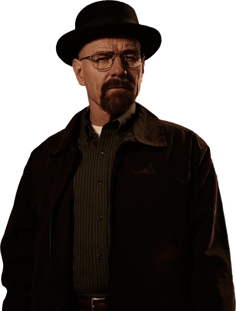 Walter White Breaking Bad PNG Imahe