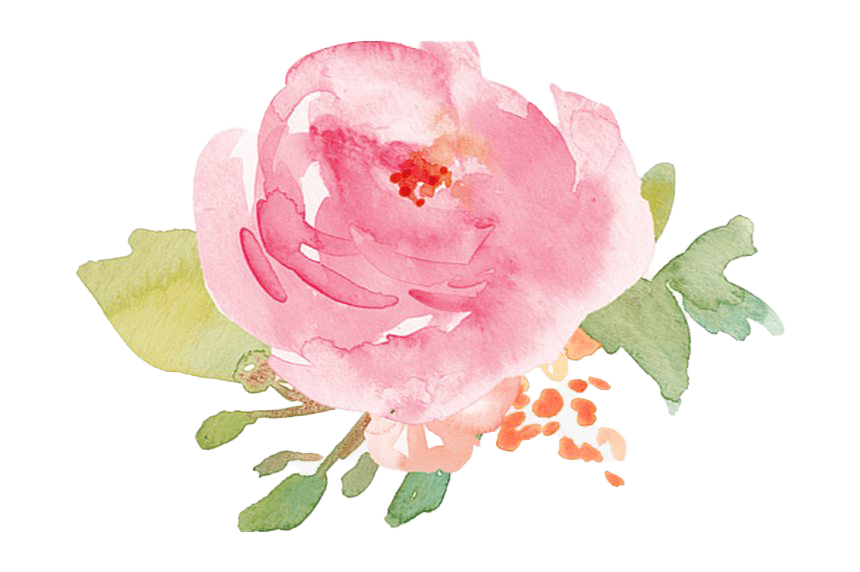 Watercolor Flower PNG Pic