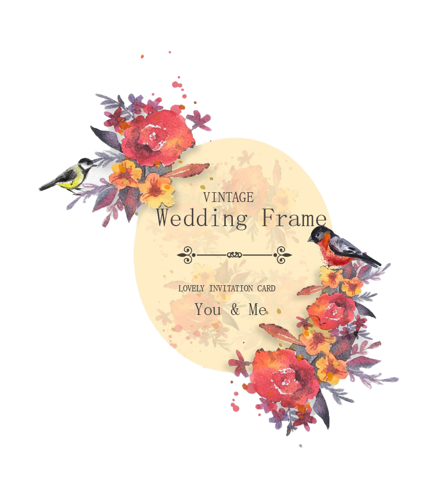 Wedding Card PNG Clipart