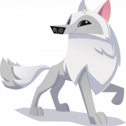 White Arctic Fox PNG Free Download