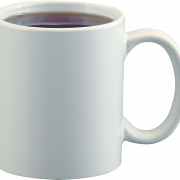 White Coffee Mug PNG Download Image
