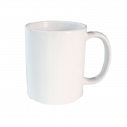 Weiße Kaffeetasse PNG kostenloser Download