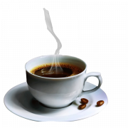 Image PNG de tasse de café blanche