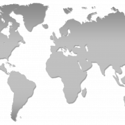 خريطة بيضاء PNG صورة