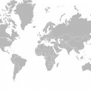 Mapa blanco transparente