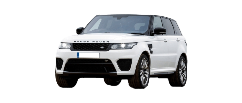 White Range Rover