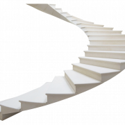 White Stairs PNG Clipart