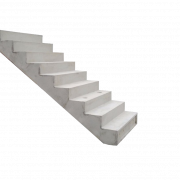 Image PNG des escaliers blancs