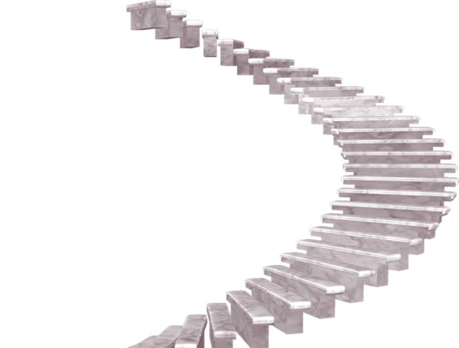 White Stairs PNG Picture