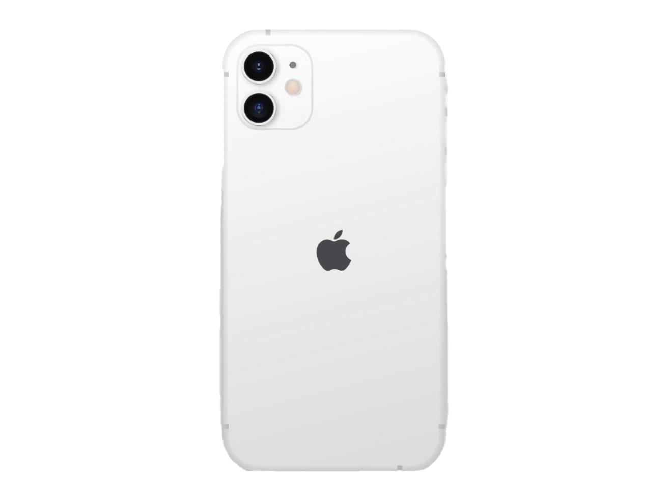 White iPhone 11 PNG Clipart