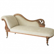Wood Table Chaise Longue PNG Free Image