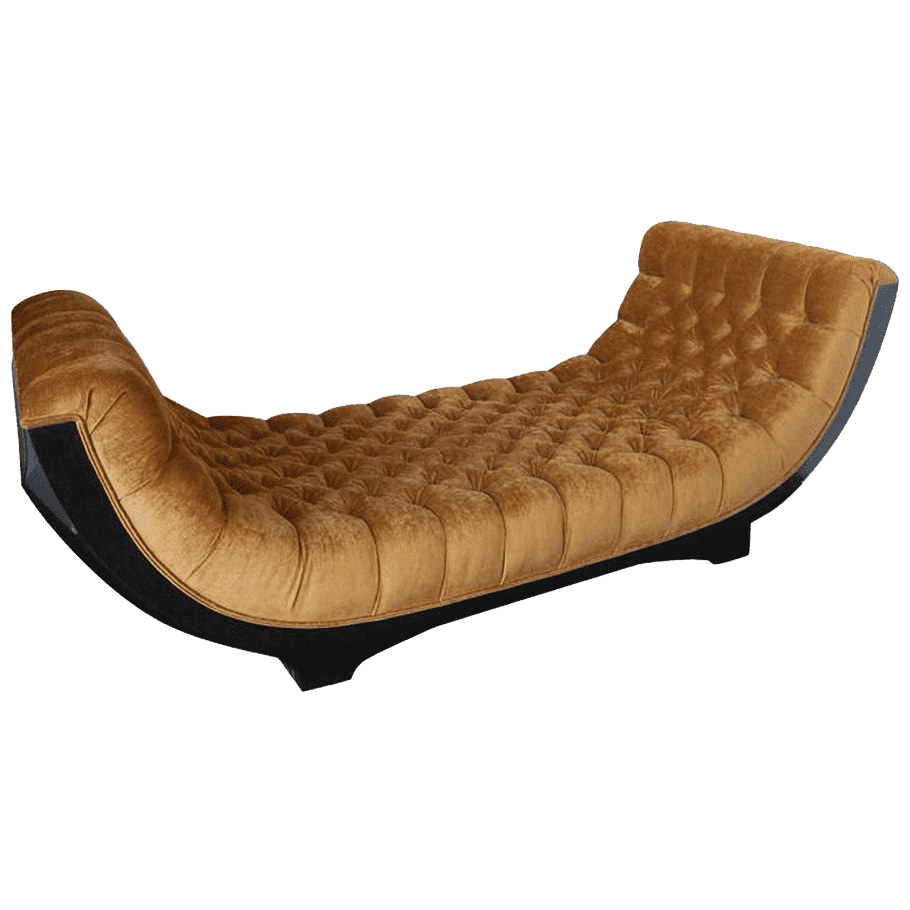 Wood Table Chaise Longue PNG Picture