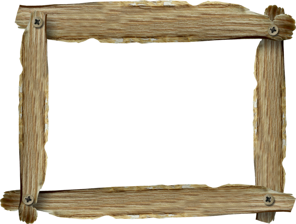 Wooden Frame PNG File