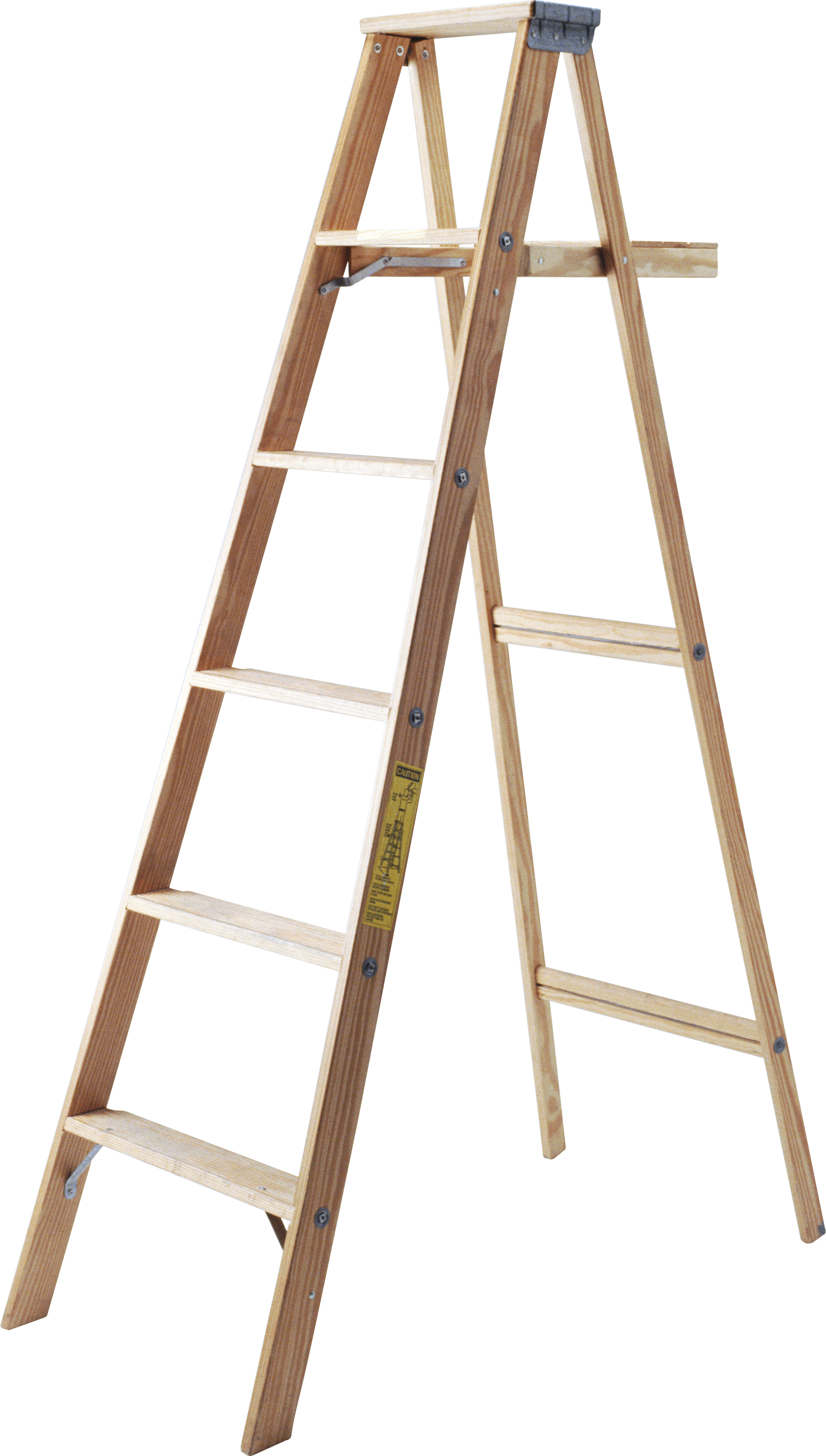 Wooden Ladder Transparent