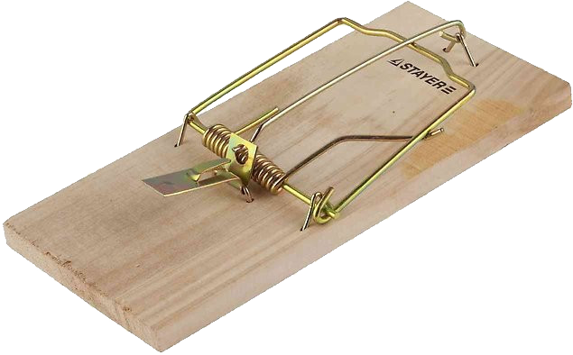 Wooden Mousetrap PNG Free Download