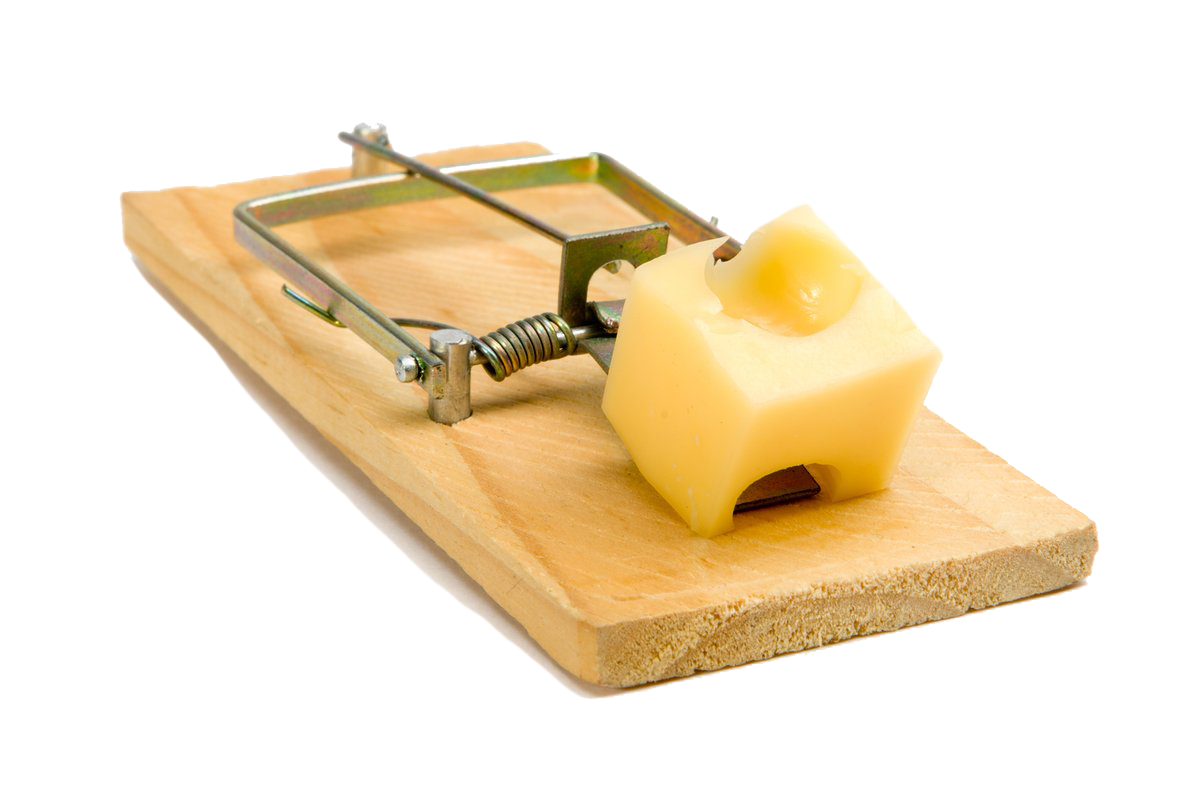 Wooden Mousetrap PNG Pic