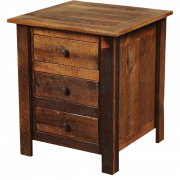 Wooden Night Table PNG