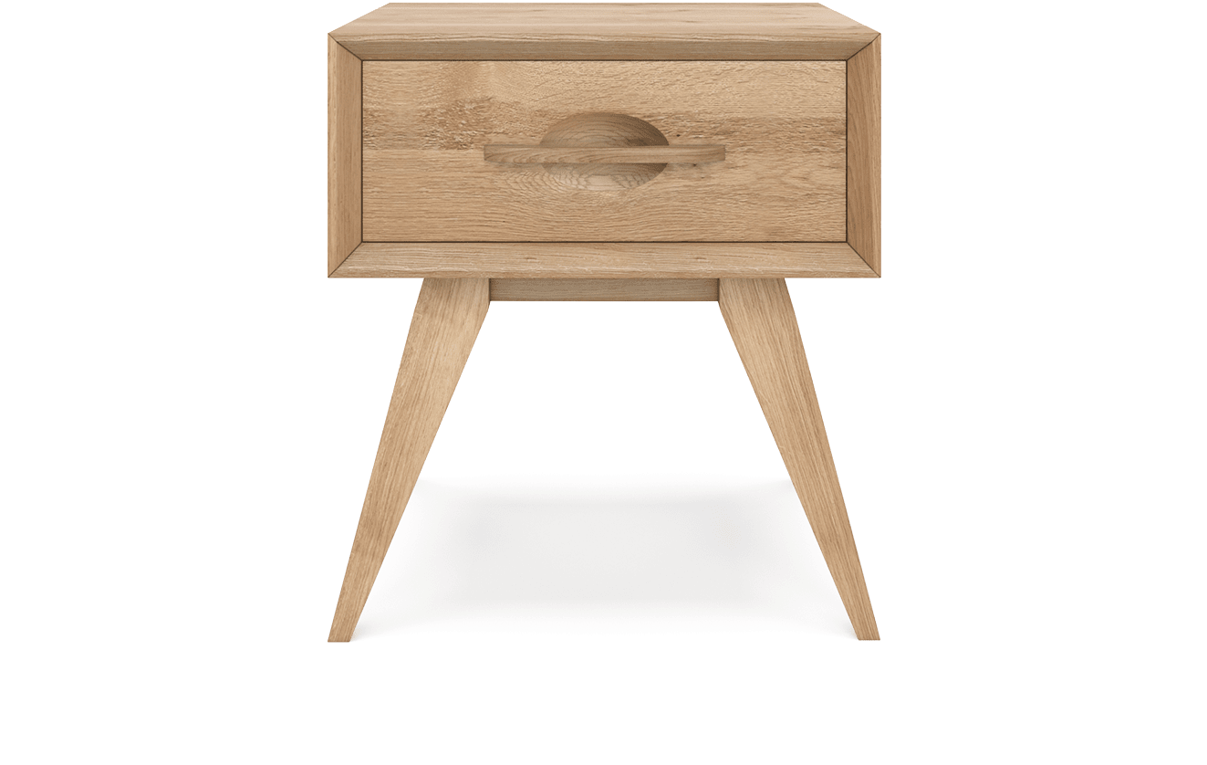 Wooden Night Table PNG Image