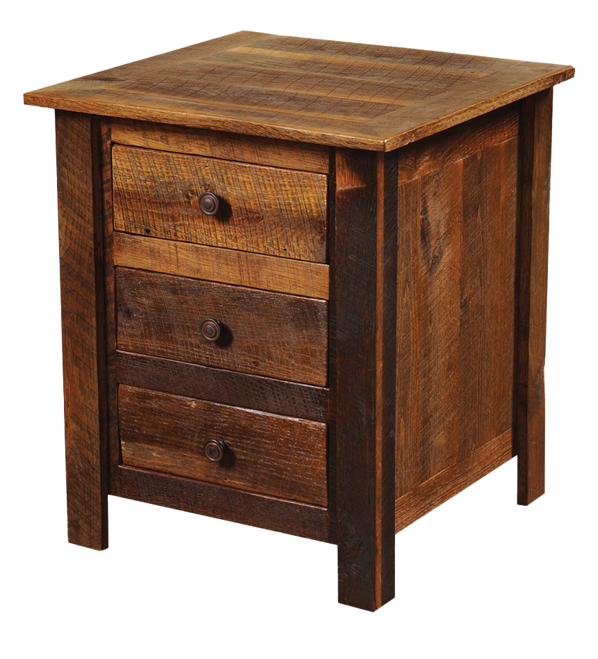 Wooden Night Table PNG