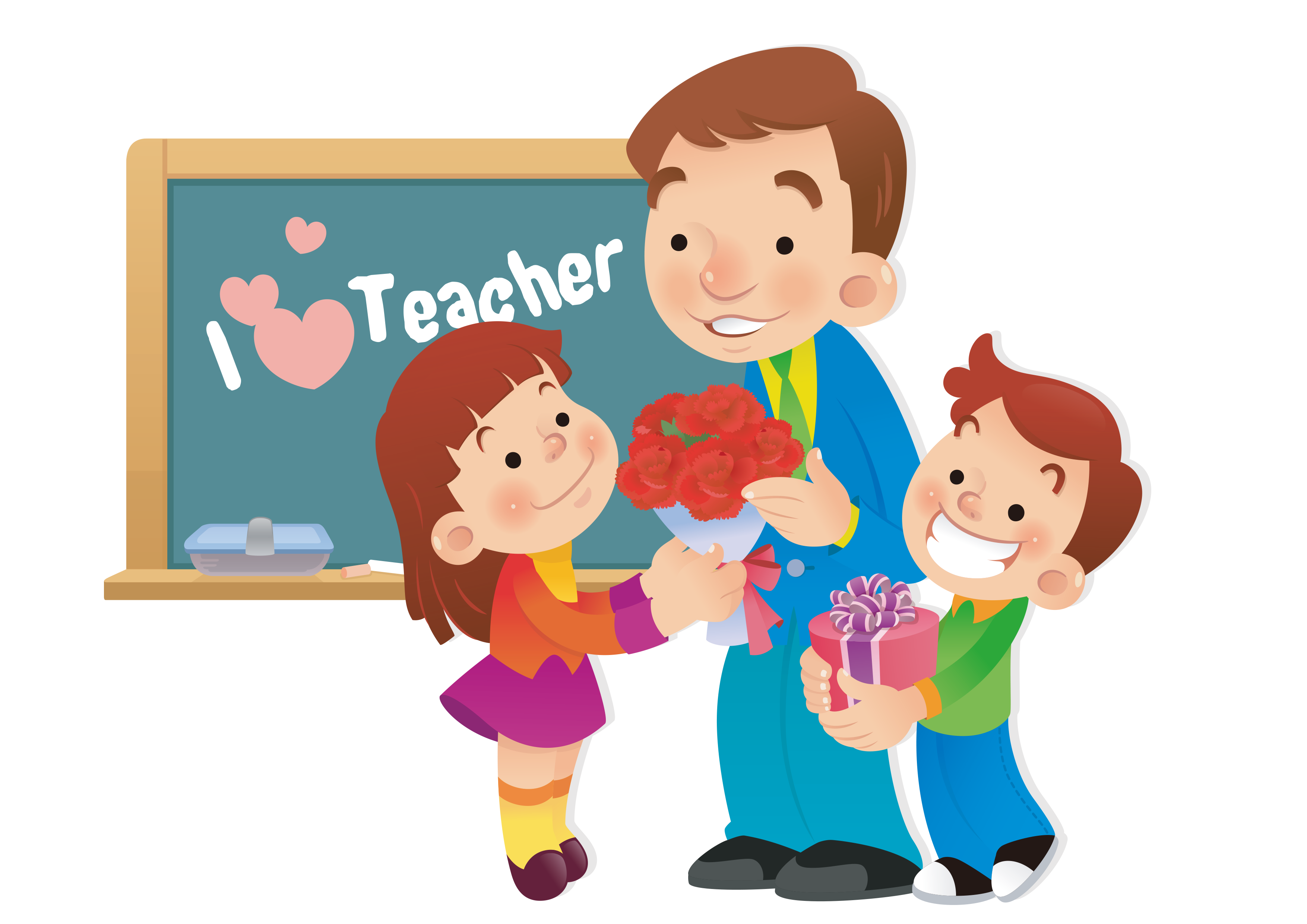 World Teacher's Day PNG Free Download