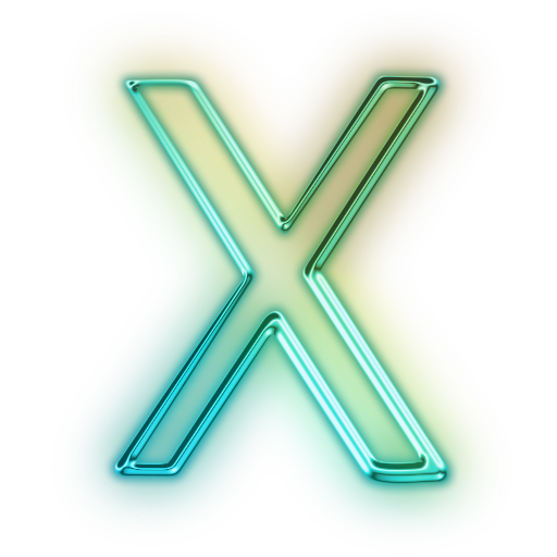 X Letter PNG Image HD