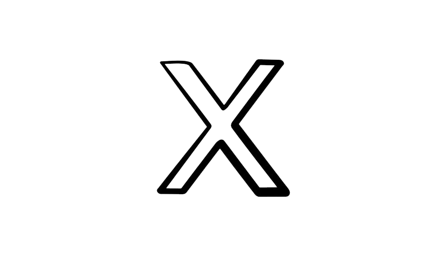 X Letter PNG Images