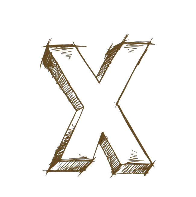 X Letter PNG Pic