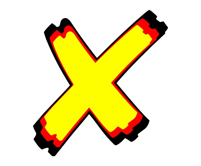 X Letter PNG
