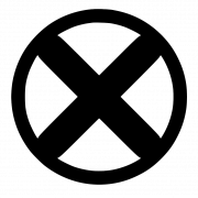 X Men Logo PNG File Download grátis