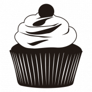 Arquivo de imagem PNG de cupcake gostoso