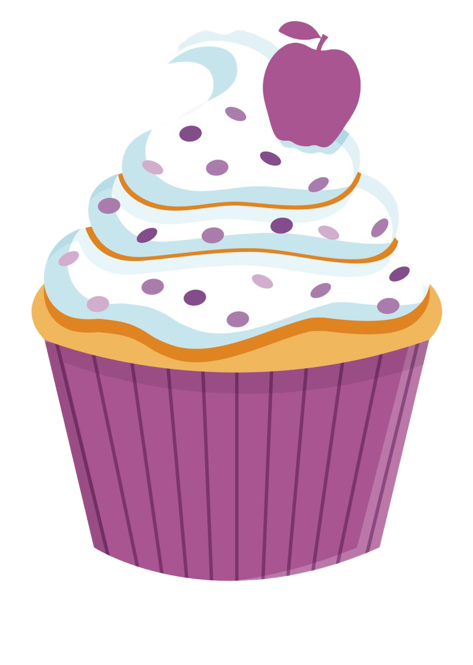 Image PNG délicieuse cupcake