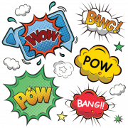 Comic Effect PNG Free Download