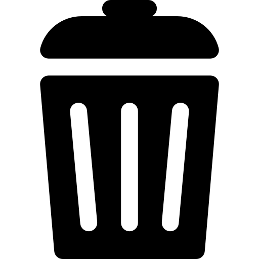 Delete Button PNG High Quality Image