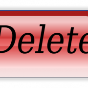 Delete Button PNG Image File