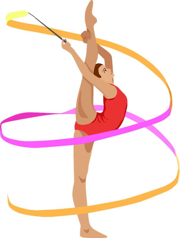 Gymnastik PNG hochwertiges Bild