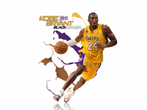 Kobe Bryant png foto HD transparan